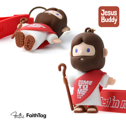 Daily Blessing Jesus Keychain