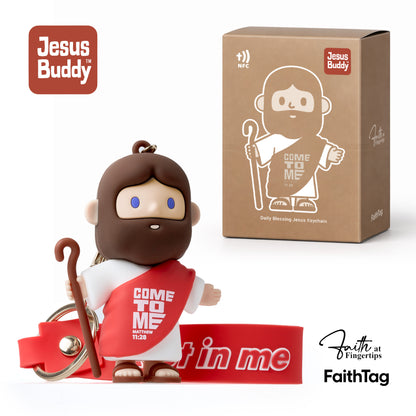Daily Blessing Jesus Keychain